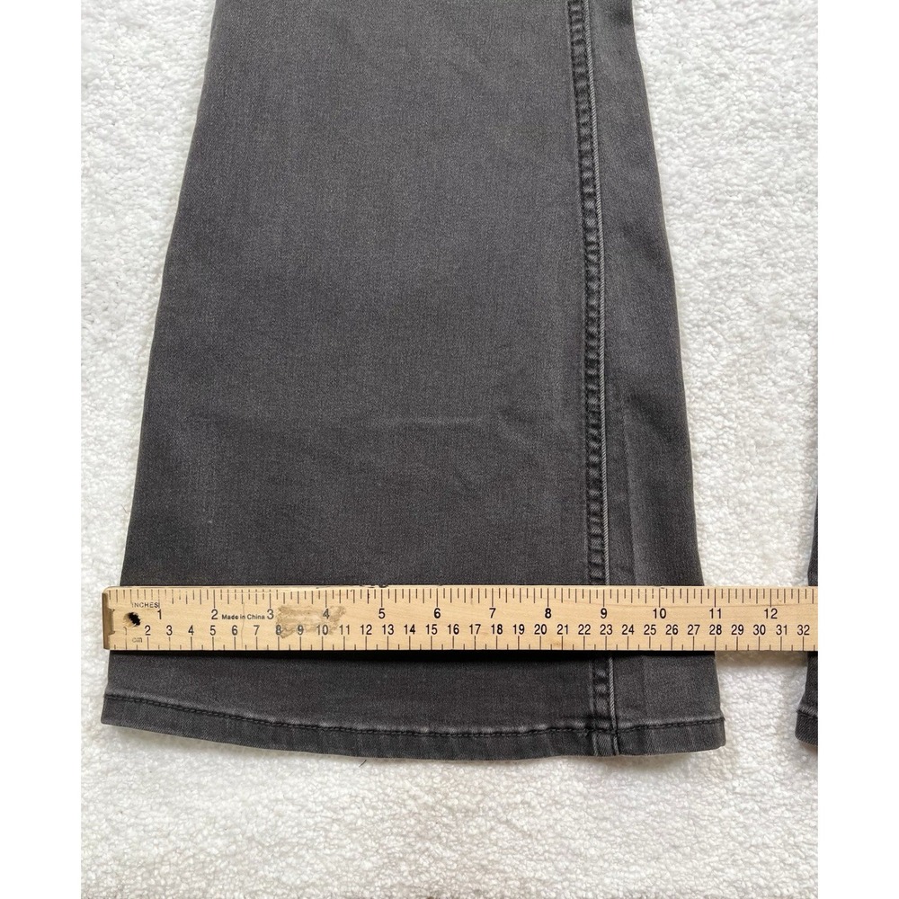 Free People Women's Low Rise Bell Bottom Jeans Y2K 90s Grunge Size 25 Short - Picture 5 of 9